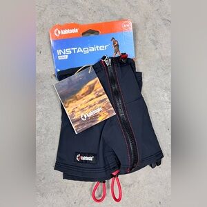 Kahtoola INSTAgaiter Mid Gaiters for Hiking, Trail Running, Mud, Snow & Ice NWT